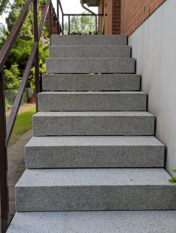 Treppe mit Winkelelementen